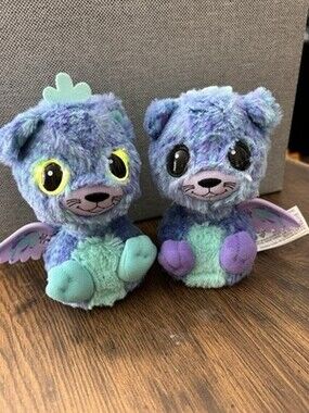 Hatchimal Twins, Interactive Hatchimals Blue & Purple(opened no egg